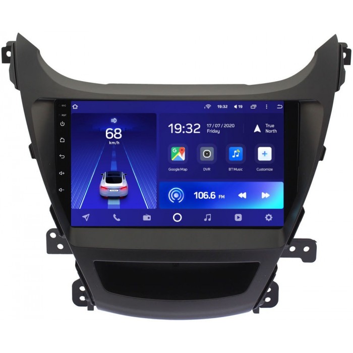 Штатное головное устройство Hyundai Elantra V (MD) 2014-2016 Teyes CC2L PLUS 9 дюймов 1/16 RM-9024 для авто с камерой на Android 8.1 (DSP, IPS, AHD)