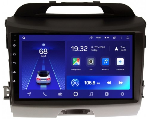 Kia Sportage III 2010-2016 для авто без камеры Teyes CC2L PLUS 9 дюймов 1/16 RM-9071 на Android 8.1 (DSP, IPS, AHD)