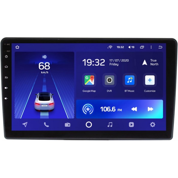 Штатное головное устройство Renault Duster 2015+ (9 дюймов) Teyes CC2L PLUS 9 дюймов 1/16 RM-9198 на Android 8.1 (DSP, IPS, AHD)