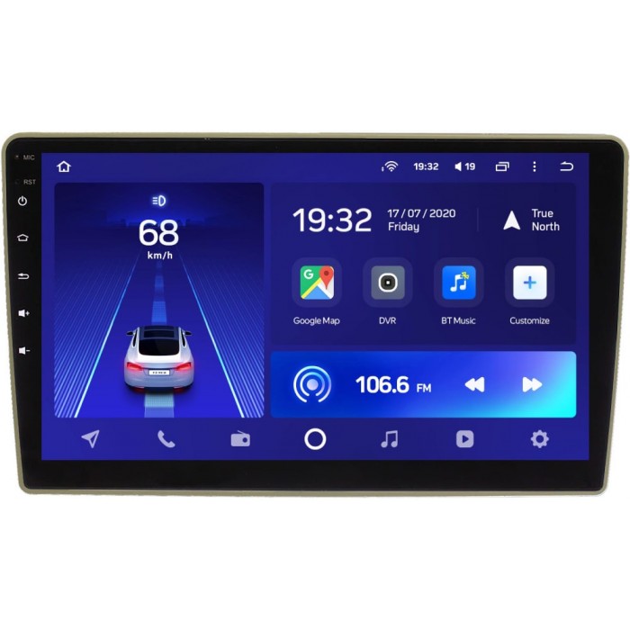 Штатное головное устройство Toyota Sienta (2003-2019) Teyes CC2L PLUS 9 дюймов 1/16 RM-9428 на Android 8.1 (DSP, IPS, AHD)