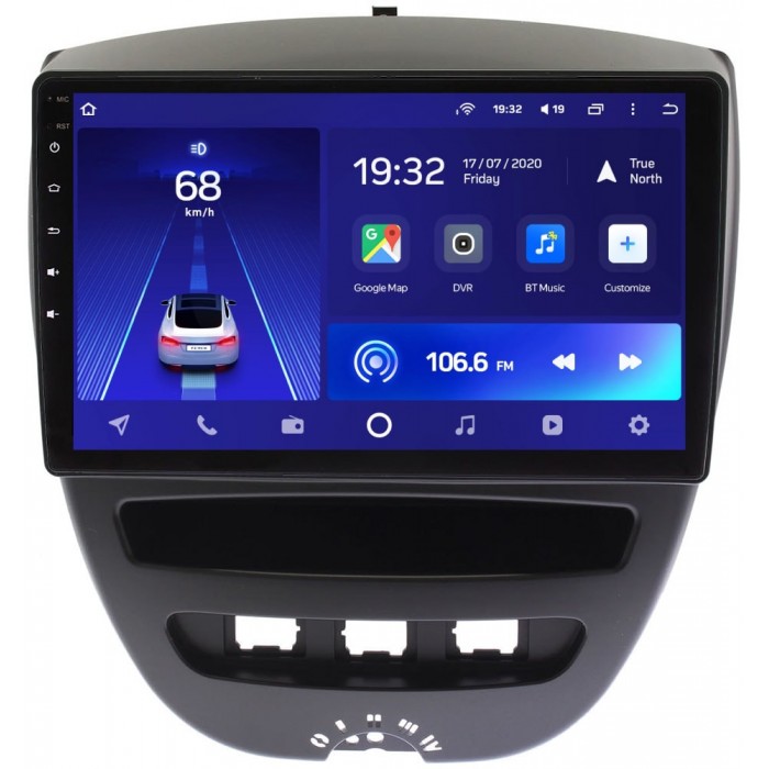 Штатное головное устройство Peugeot 107 I 2005-2014 Teyes CC2L PLUS 10 дюймов 2/32 RM-10-1152 на Android 8.1 (DSP, IPS, AHD)