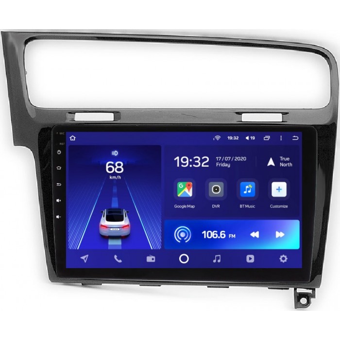 Штатное головное устройство Teyes CC2L PLUS 10 дюймов 1/16 RM-10-469 для Volkswagen Golf 7 2012-2020 на Android 8.1 (DSP, IPS, AHD)