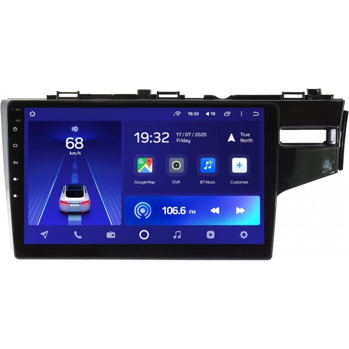 Штатное головное устройство Teyes CC2L PLUS 10 дюймов 2/32 RM-10-508 для Honda Fit III 2013-2021 (правый руль) на Android 8.1 (DSP, IPS, AHD)