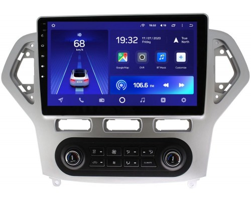 Ford Mondeo IV 2007-2010 (серебро) Teyes CC2L PLUS 10 дюймов 1/16 RM-1016 для авто с Blaupunkt на Android 8.1 (DSP, IPS, AHD)