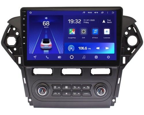 Ford Mondeo IV 2010-2015 (черная) Teyes CC2L PLUS 10 дюймов 1/16 RM-1018 для авто с Blaupunkt на Android 8.1 (DSP, IPS, AHD)