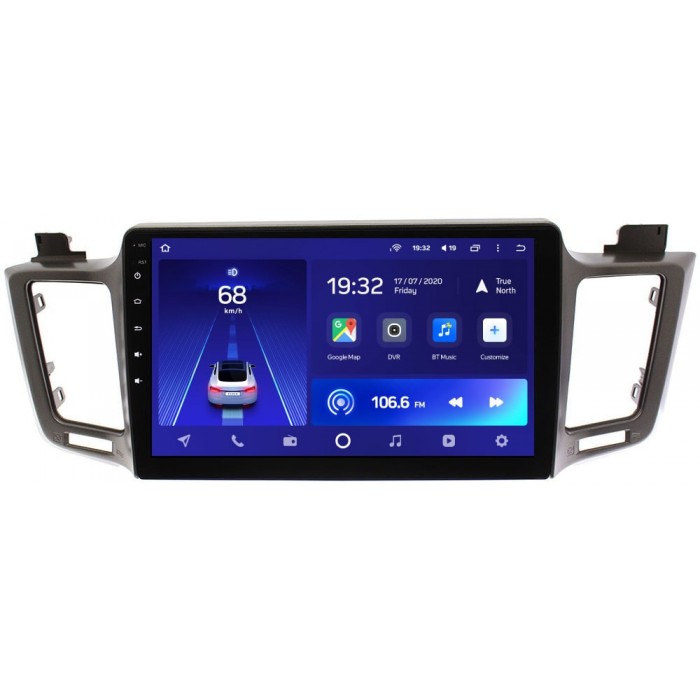 Штатное головное устройство Toyota RAV4 (CA40) 2013-2019 Teyes CC2L PLUS 10 дюймов 1/16 RM-1002 (для авто с одной камерой) на Android 8.1 (DSP, IPS, AHD)