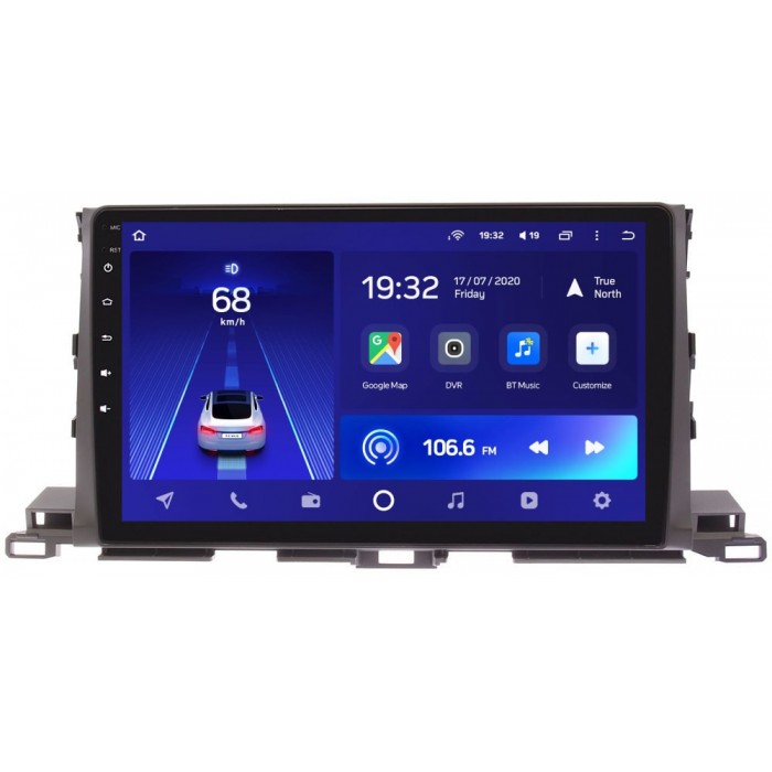 Штатное головное устройство Toyota Highlander (U50) 2013-2019 Teyes CC2L PLUS 10 дюймов 2/32 RM-1035 на Android 8.1 (DSP, IPS, AHD)