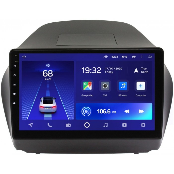 Штатное головное устройство Teyes CC2L PLUS 10 дюймов 1/16 RM-1043 для Hyundai ix35 2010-2015 на Android 8.1 (DSP, IPS, AHD) (для авто без камеры)