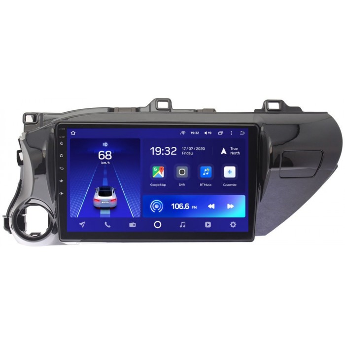 Штатное головное устройство Toyota Hilux VIII 2015-2021 Teyes CC2L PLUS 10 дюймов 2/32 RM-1056 на Android 8.1 (DSP, IPS, AHD) (для любой комплектации)