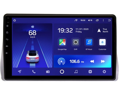 Toyota Wish II 2009-2017 Teyes CC2L PLUS 10 дюймов 1/16 RM-1066 на Android 8.1 (DSP, IPS, AHD)