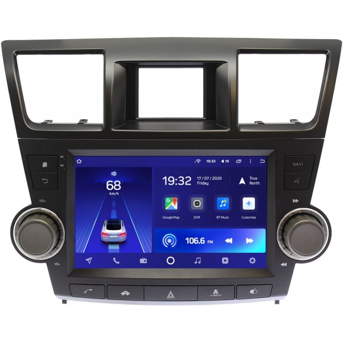 Штатное головное устройство Toyota Highlander (U40) 2007-2013 Teyes CC2L PLUS 9 дюймов 2/32 RM-9-ALHLDH012-КНОПКА на Android 8.1 (DSP, IPS, AHD)