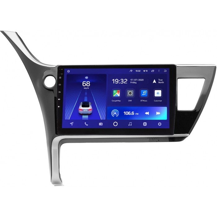 Штатная магнитола Toyota Corolla 11 (2015-2022) (тип 2) для авто с камерой Teyes CC2L PLUS 10 дюймов 2/32 RM-10-1266 на Android 8.1 (DSP, IPS, AHD)