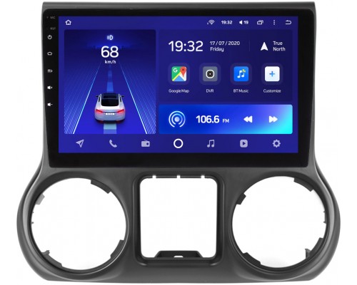 Jeep Wrangler III (JK) 2007-2018 Teyes CC2L PLUS 10 дюймов 1/16 RM-10-7140 на Android 8.1 (DSP, IPS, AHD)