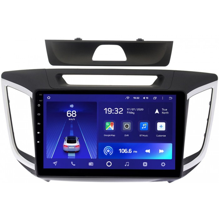 Штатное головное устройство Hyundai Creta 2016-2021 Teyes CC2L PLUS 10 дюймов 1/16 RM-1029 на Android 8.1 (DSP, IPS, AHD) для авто с камерой
