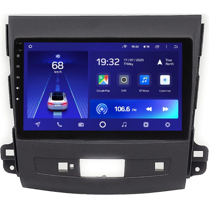 Штатное головное устройство Peugeot 4007 2007-2012 Teyes CC2L PLUS 9 дюймов 1/16 RM-9-004 для авто c Rockford на Android 8.1 (DSP, IPS, AHD)