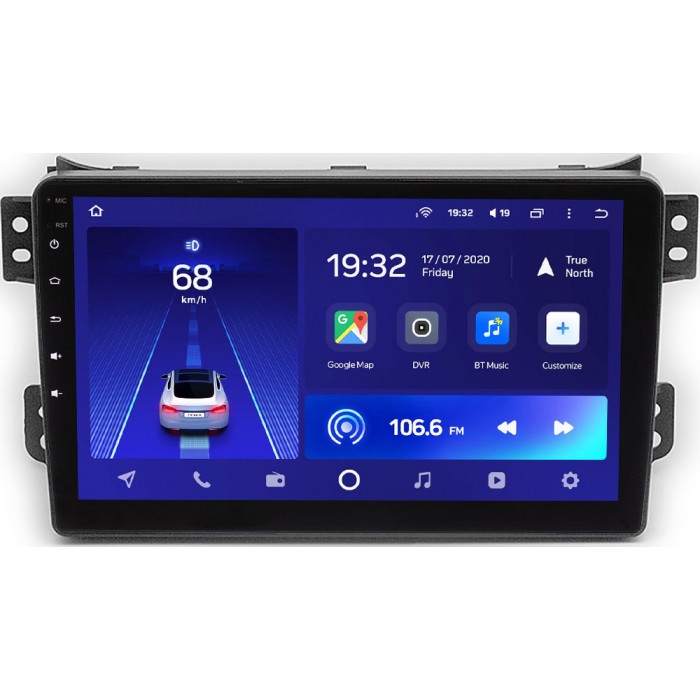 Штатное головное устройство Teyes CC2L PLUS 9 дюймов 1/16 RM-9-370 для Suzuki Splash (2008-2012) на Android 8.1 (DSP, IPS, AHD)