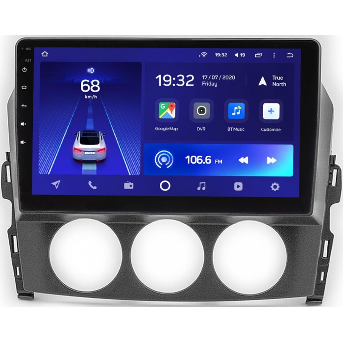 Штатное головное устройство Teyes CC2L PLUS 9 дюймов 2/32 RM-9-519 для Mazda MX-5 III (NC) (2005-2015) на Android 8.1 (DSP, IPS, AHD)