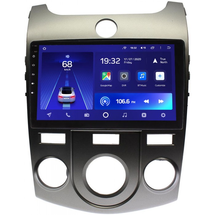 Штатное головное устройство Kia Cerato II 2009-2013 для авто с кондиционером Teyes CC2L PLUS 9 дюймов 1/16 RM-9128 на Android 8.1 (DSP, IPS, AHD)