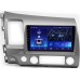 Штатное головное устройство Honda Civic 8 (VIII) 4D 2005-2011 Teyes CC2 PLUS 9 дюймов 4/64 RM-9-1061 на Android 10 (4G-SIM, DSP, QLed)