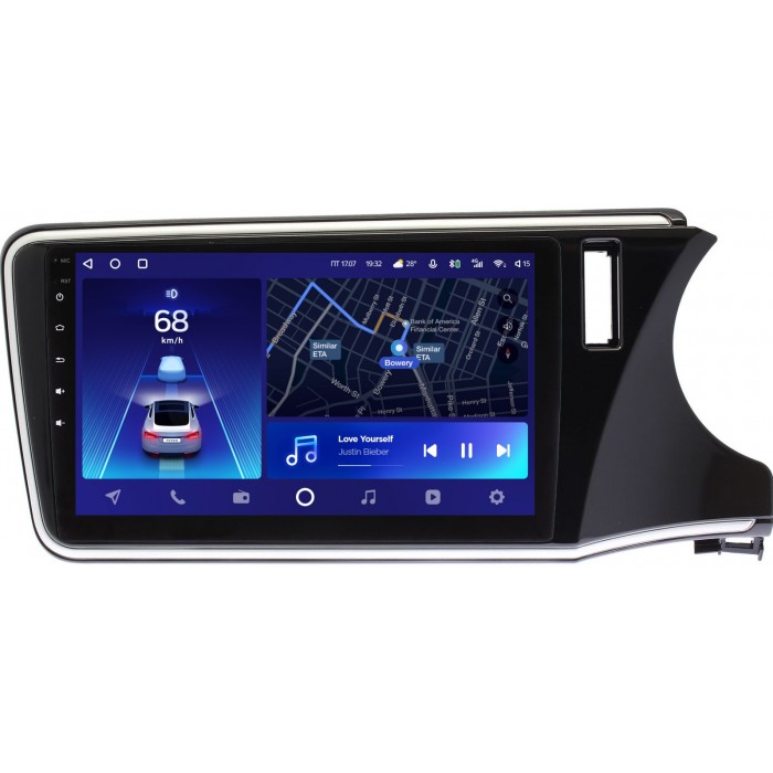 Штатное головное устройство Honda Grace 2014-2021 Teyes CC2 PLUS 9 дюймов 4/64 RM-9-1143 на Android 10 (4G-SIM, DSP, QLed)