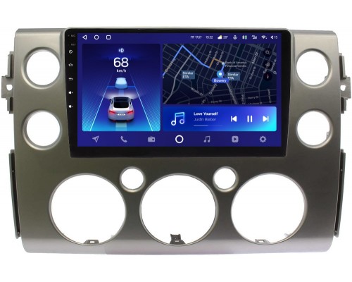 Toyota FJ Cruiser 2006-2020 (серебро) Teyes CC2 PLUS 9 дюймов 3/32 RM-9-189 на Android 10 (4G-SIM, DSP, QLed)