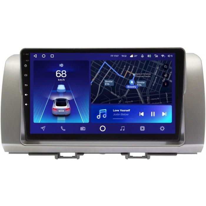 Штатное головное устройство Teyes CC2 PLUS 9 дюймов 4/64 RM-9-396 для Toyota bB II 2005-2016 на Android 10 (4G-SIM, DSP, QLed)