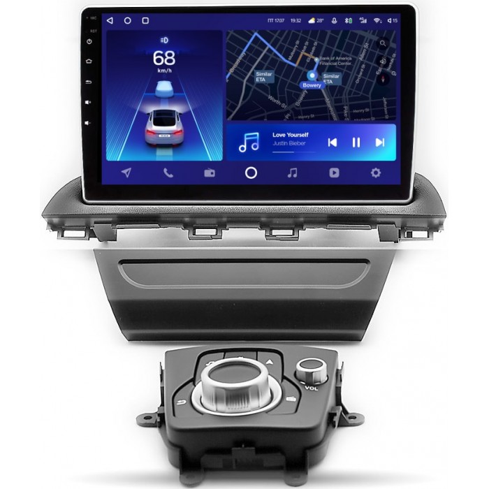 Штатное головное устройство Teyes CC2 PLUS 10 дюймов 6/128 RM-10-781 для Mazda 3 III 2013-2018 на Android 10 (4G-SIM, DSP, QLed)