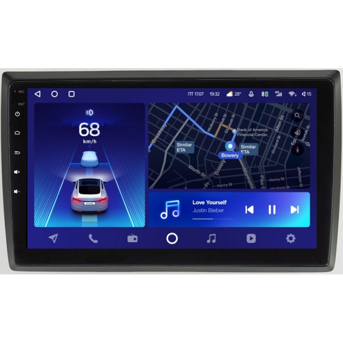 Штатное головное устройство Teyes CC2 PLUS 9 дюймов 3/32 RM-9-969 для Volkswagen Beetle 2011-2019 на Android 10 (4G-SIM, DSP, QLed)