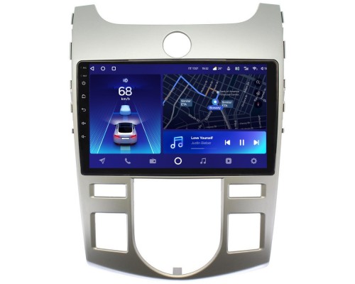 Kia Cerato II 2009-2013 (серебро) Teyes CC2 PLUS 9 дюймов 4/64 RM-9019 для авто с климатом (тип 1) на Android 10 (4G-SIM, DSP, QLed)