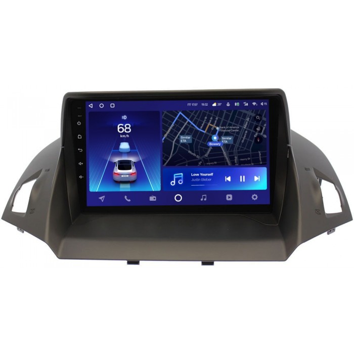 Штатное головное устройство Ford Kuga II 2013-2017 Teyes CC2 PLUS 9 дюймов 6/128 RM-9028 на Android 10 (4G-SIM, DSP, QLed)