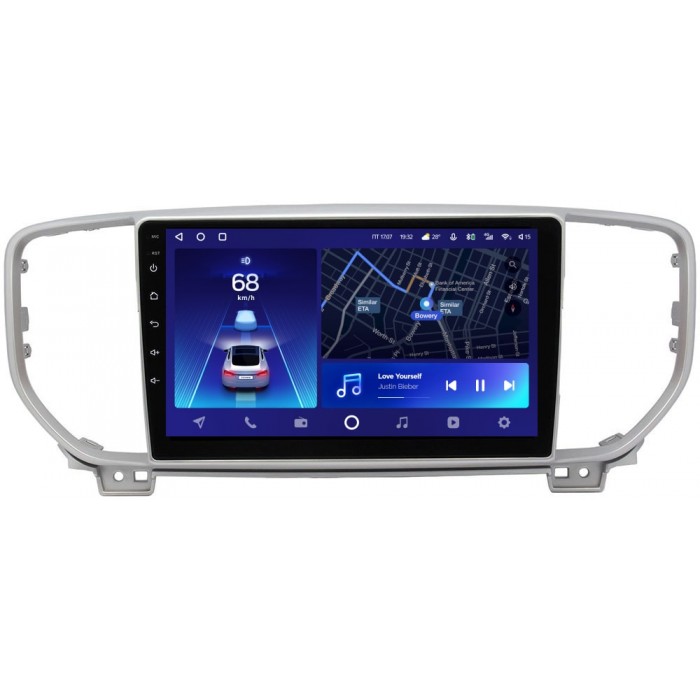 Штатное головное устройство Kia Sportage IV 2018-2021 Teyes CC2 PLUS 9 дюймов 3/32 RM-9082 на Android 10 (4G-SIM, DSP, QLed) (для авто с камерой)