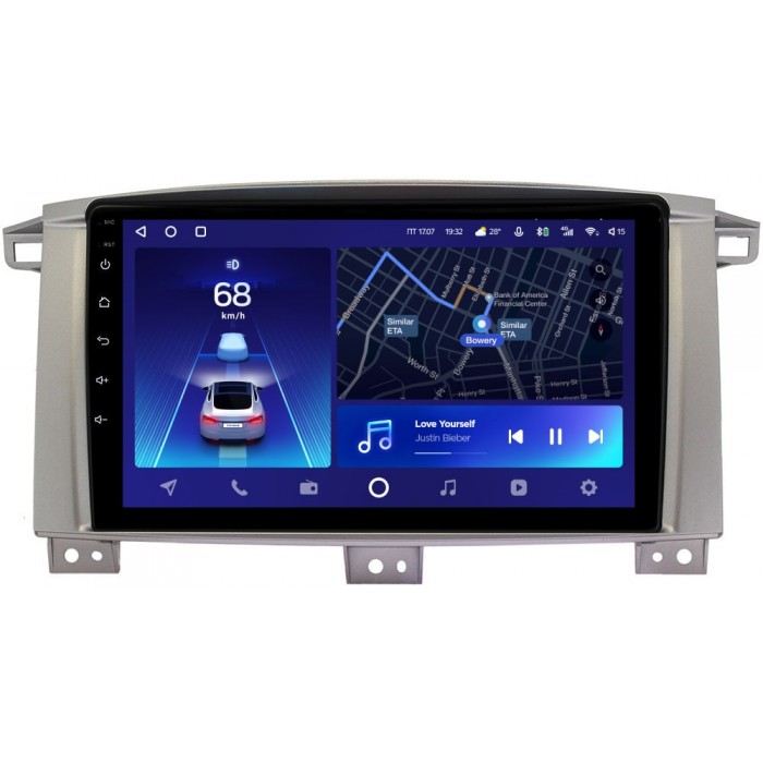 Штатное головное устройство Toyota Land Cruiser 105 2002-2008 Teyes CC2 PLUS 9 дюймов 6/128 RM-9121 на Android 10 (4G-SIM, DSP, QLed) (для авто с МКПП)