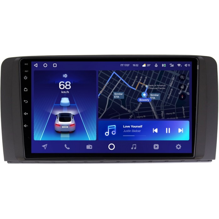 Штатное головное устройство Mercedes R-klasse Teyes CC2 PLUS 9 дюймов 4/64 RM-9150 на Android 10 (4G-SIM, DSP, QLed)