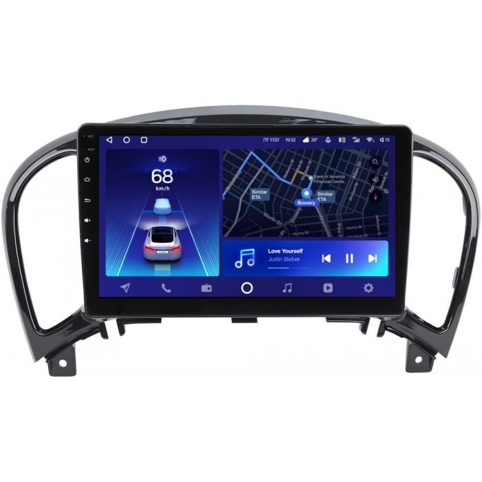 Штатное головное устройство Nissan Juke I 2010-2019 Teyes CC2 PLUS 9 дюймов 3/32 RM-9154 на Android 10 (4G-SIM, DSP, QLed)