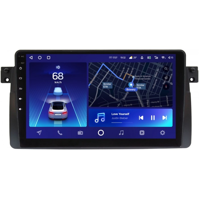 Штатное головное устройство Teyes CC2 PLUS 9 дюймов 3/32 RM-9163 для BMW 3 (E46) на Android 10 (4G-SIM, DSP, QLed)