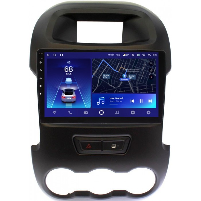 Штатное головное устройство Ford Ranger III 2012-2015 Teyes CC2 PLUS 9 дюймов 3/32 RM-9165 на Android 10 (4G-SIM, DSP, QLed)