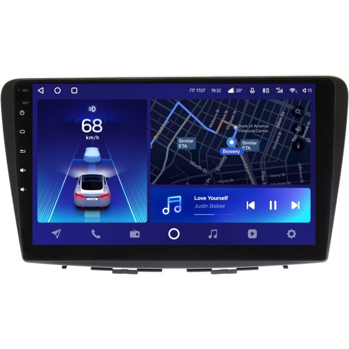 Штатное головное устройство Teyes CC2 PLUS 9 дюймов 4/64 RM-9255 для Suzuki Baleno II (2015-2021) на Android 10 (4G-SIM, DSP, QLed)