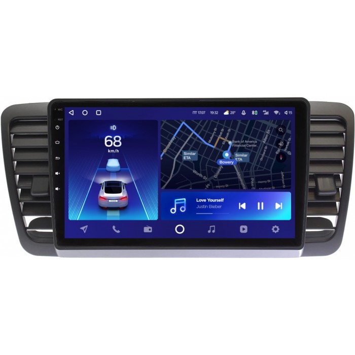 Штатное головное устройство Teyes CC2 PLUS 9 дюймов 4/64 RM-9351 для Subaru Legacy IV, Outback III 2003-2009 на Android 10 (4G-SIM, DSP, QLed)