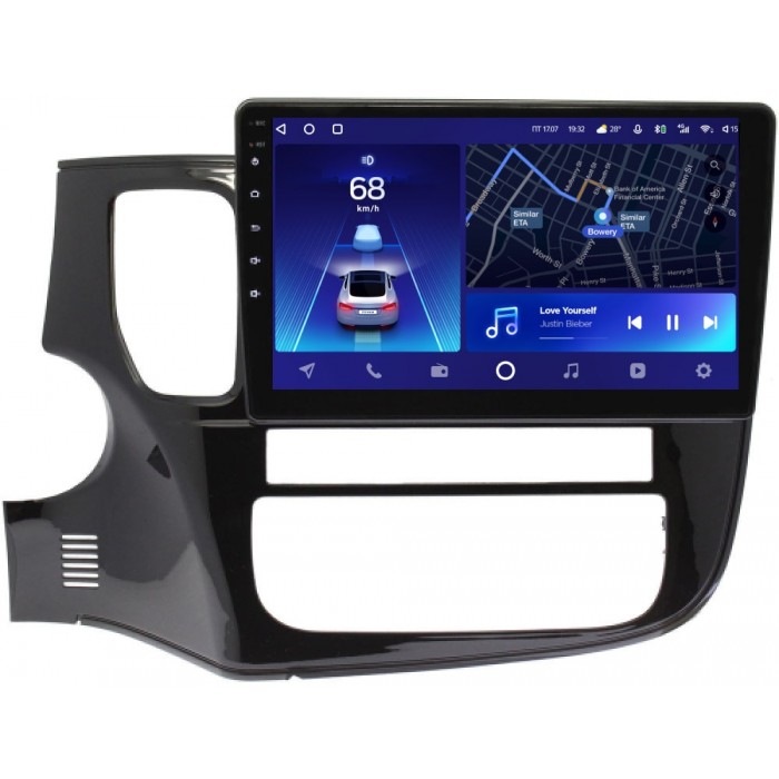 Штатное головное устройство Mitsubishi Outlander III 2012-2019 Teyes CC2 PLUS 10 дюймов 4/64 RM-10-493 на Android 10 (4G-SIM, DSP, QLed)