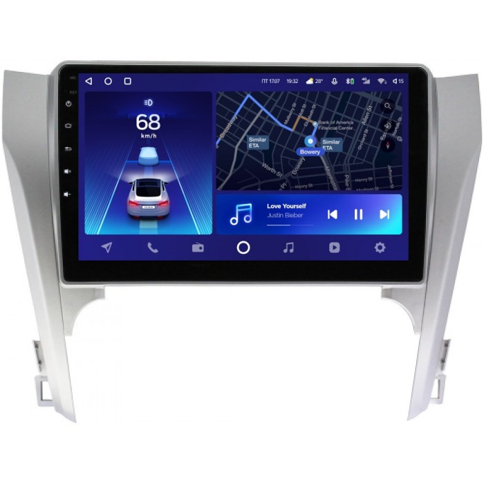 Штатное головное устройство Teyes CC2 PLUS 10 дюймов 6/128 RM-1003 для Toyota Camry V50 2011-2014 на Android 10 (4G-SIM, DSP, QLed) (для авто с камерой, JBL)