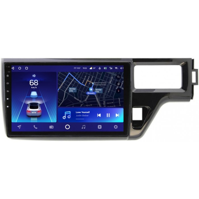 Штатное головное устройство Teyes CC2 PLUS 10 дюймов 4/64 RM-1099 для Honda Stepwgn V 2015-2021 на Android 10 (4G-SIM, DSP, QLed)