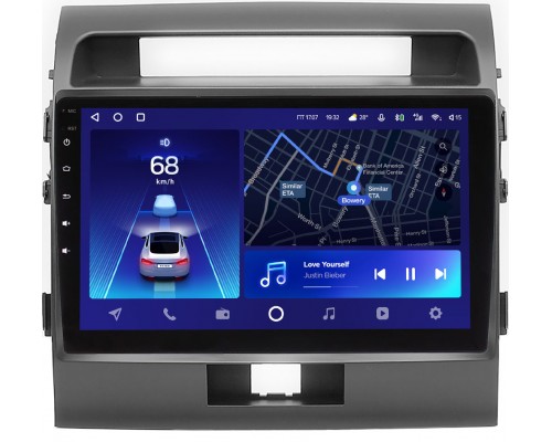 Toyota LC 200 2007-2015 для авто без усилителя Teyes CC2 PLUS 10 дюймов 3/32 RM-10-010-1 на Android 10 (4G-SIM, DSP, QLed)