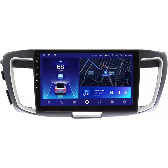 Штатное головное устройство Honda Accord 9 (IX) 2013-2015 Teyes CC2 PLUS 10 дюймов 3/32 RM-10-1156 на Android 10 (4G-SIM, DSP, QLed)