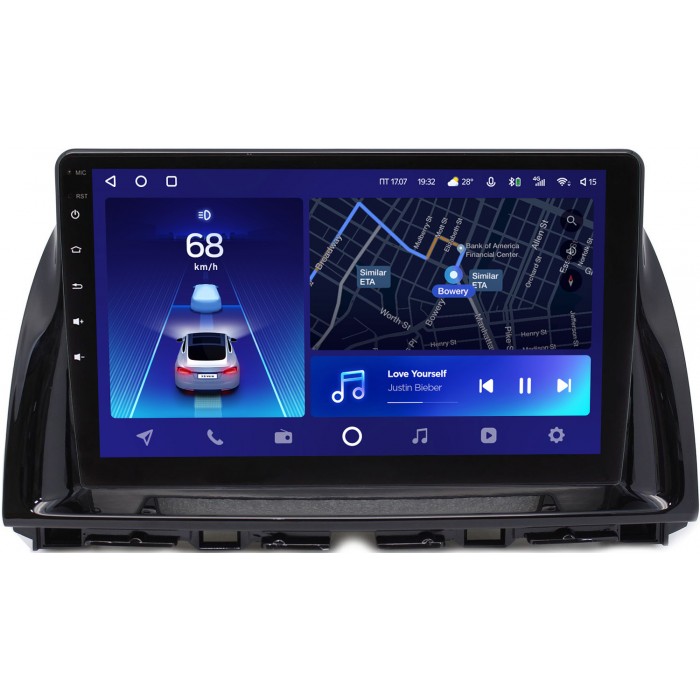 Штатное головное устройство Teyes CC2 PLUS 10 дюймов 4/64 RM-10-194 для Mazda CX-5 I 2011-2017 на Android 10 (4G-SIM, DSP, QLed)