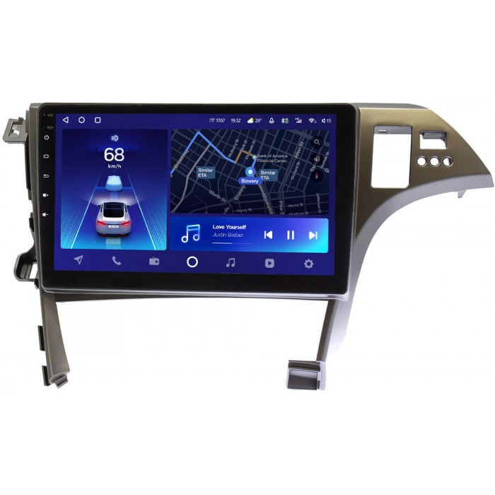 Штатное головное устройство Teyes CC2 PLUS 10 дюймов 6/128 RM-10-780 для Toyota Prius III (XW30) 2009-2015 (правый руль) на Android 10 (4G-SIM, DSP, QLed)