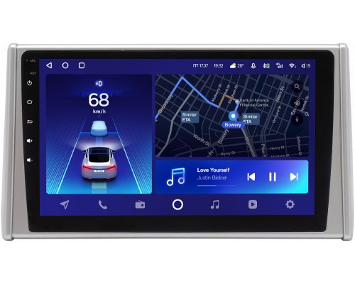 Toyota RAV4 (XA50) 2018-2021 Teyes CC2 PLUS 10 дюймов 3/32 RM-10-RAV419MFA-2 на Android 10 (4G-SIM, DSP, QLed)