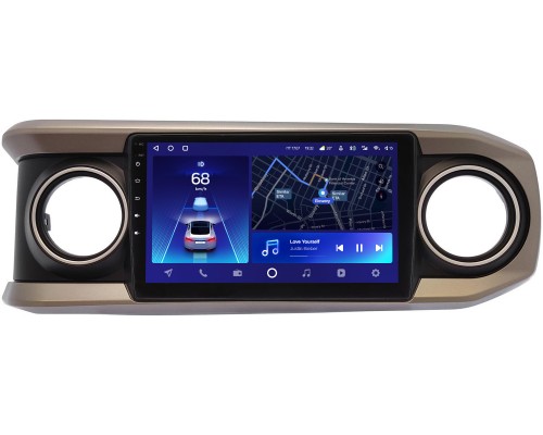 Toyota Tacoma III 2015-2022 (черная) Teyes CC2 PLUS 10 дюймов 3/32 RM-10-TO504T на Android 10 (4G-SIM, DSP, QLed)