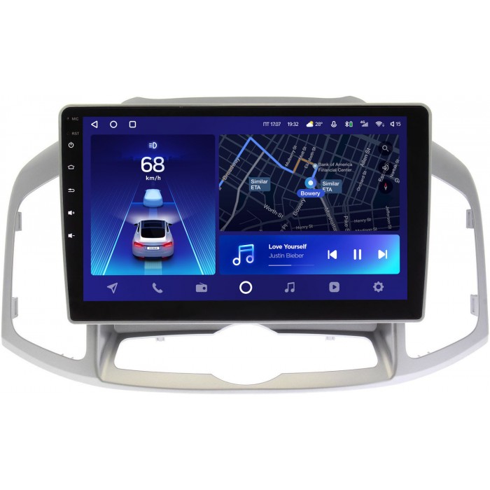 Штатное головное устройство Teyes CC2 PLUS 10 дюймов 3/32 RM-1036 для Chevrolet Captiva I 2011-2015 на Android 10 (4G-SIM, DSP, QLed)