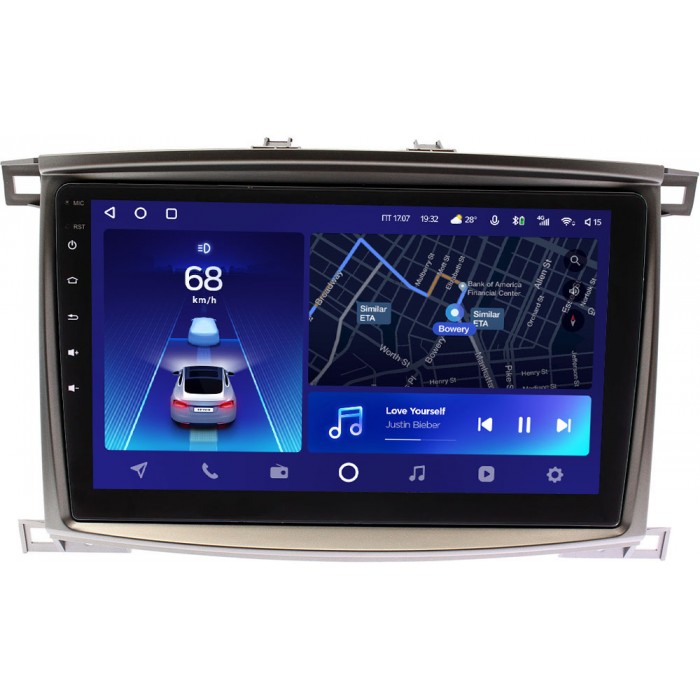 Штатное головное устройство Toyota LC 100 2002-2007 Teyes CC2 PLUS 10 дюймов 3/32 RM-1098 на Android 10 (4G-SIM, DSP, QLed)