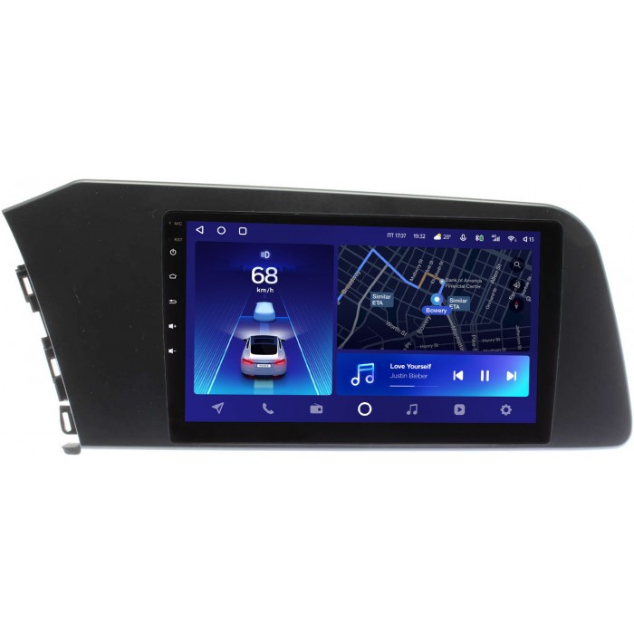 Штатное головное устройство Hyundai Elantra VII (CN7) 2020-2021 Teyes CC2 PLUS 9 дюймов 4/64 RM-9-1063 на Android 10 (4G-SIM, DSP, QLed)